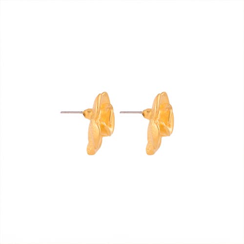 Susan Caplan 1990s Vintage Rose Earrings In Pink