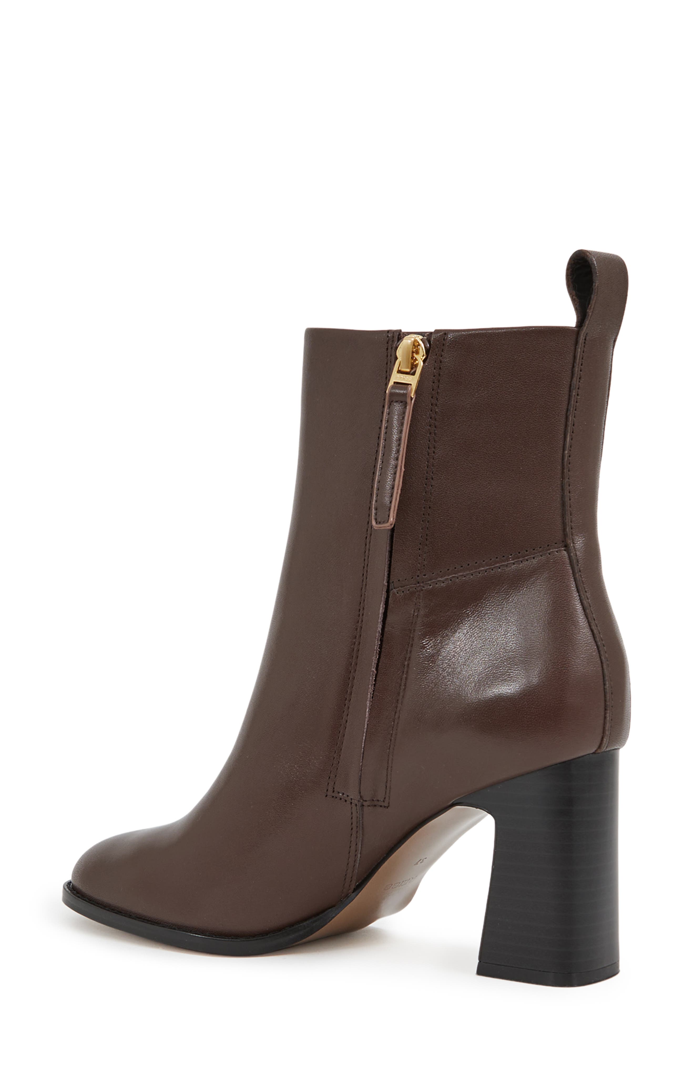 Hana Bootie, Alternate, color, BROWN