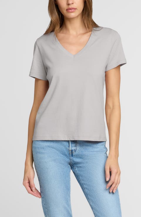 The Organic Cotton V-Neck Tee