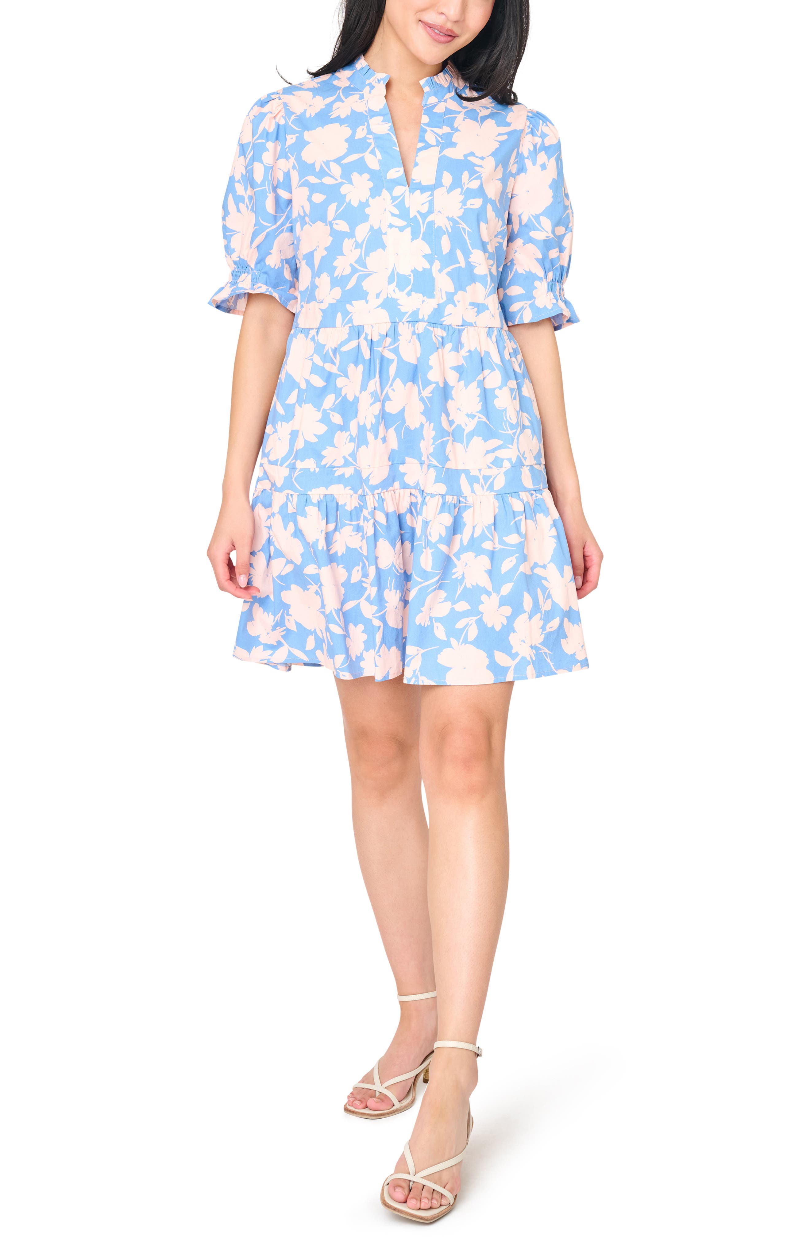 Puff Sleeve Dress - image 3