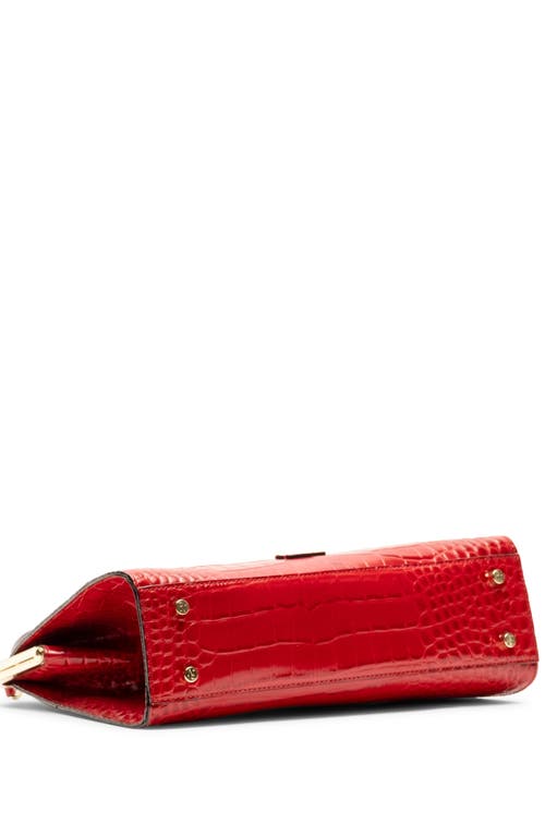 Frances Valentine Jackie Frame Bag In Red