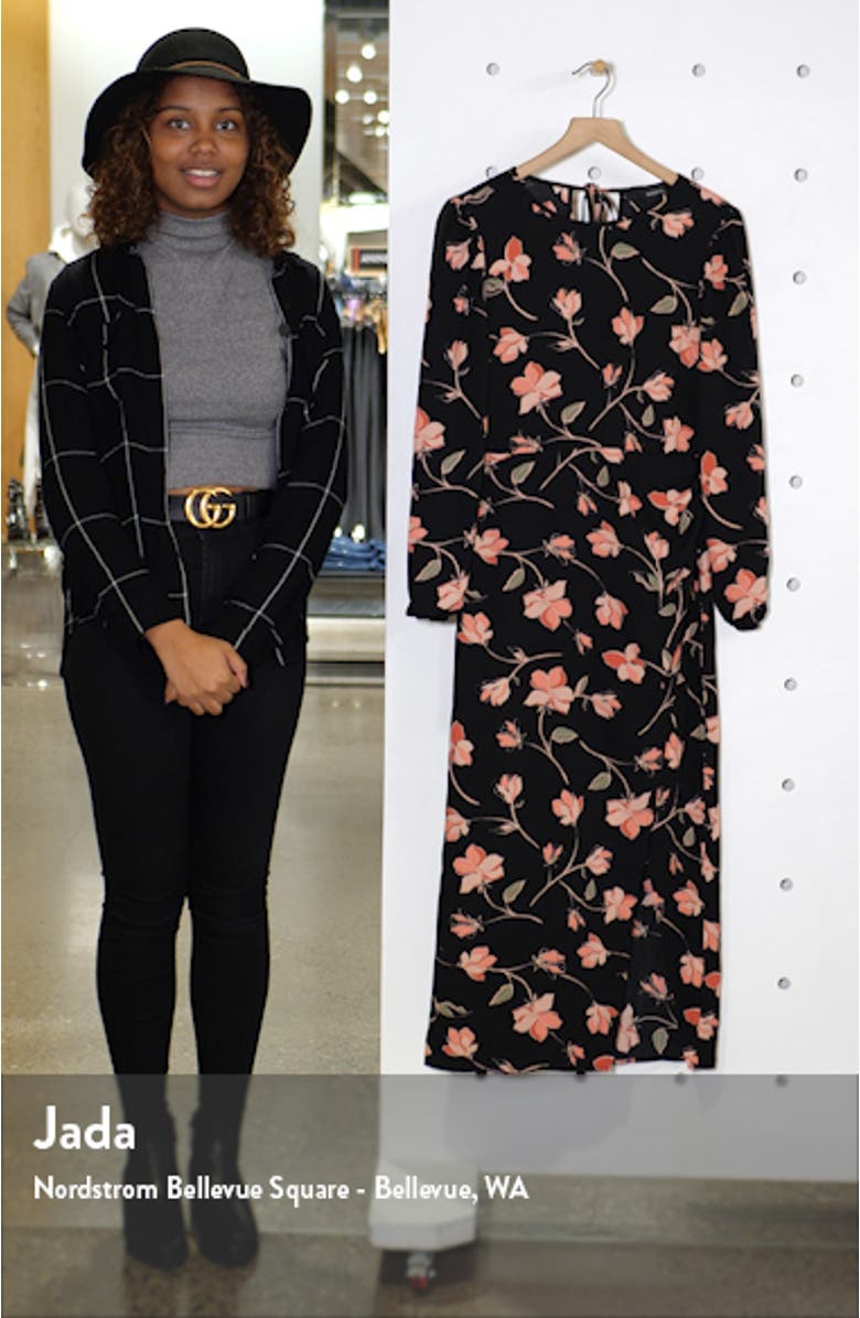 Magnetic Love Long Sleeve Midi Dress, sales video thumbnail