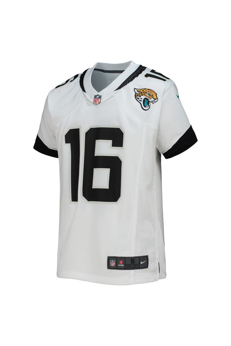 Youth Nike Trevor Lawrence White Jacksonville Jaguars Game Jersey, Alternate, color, White