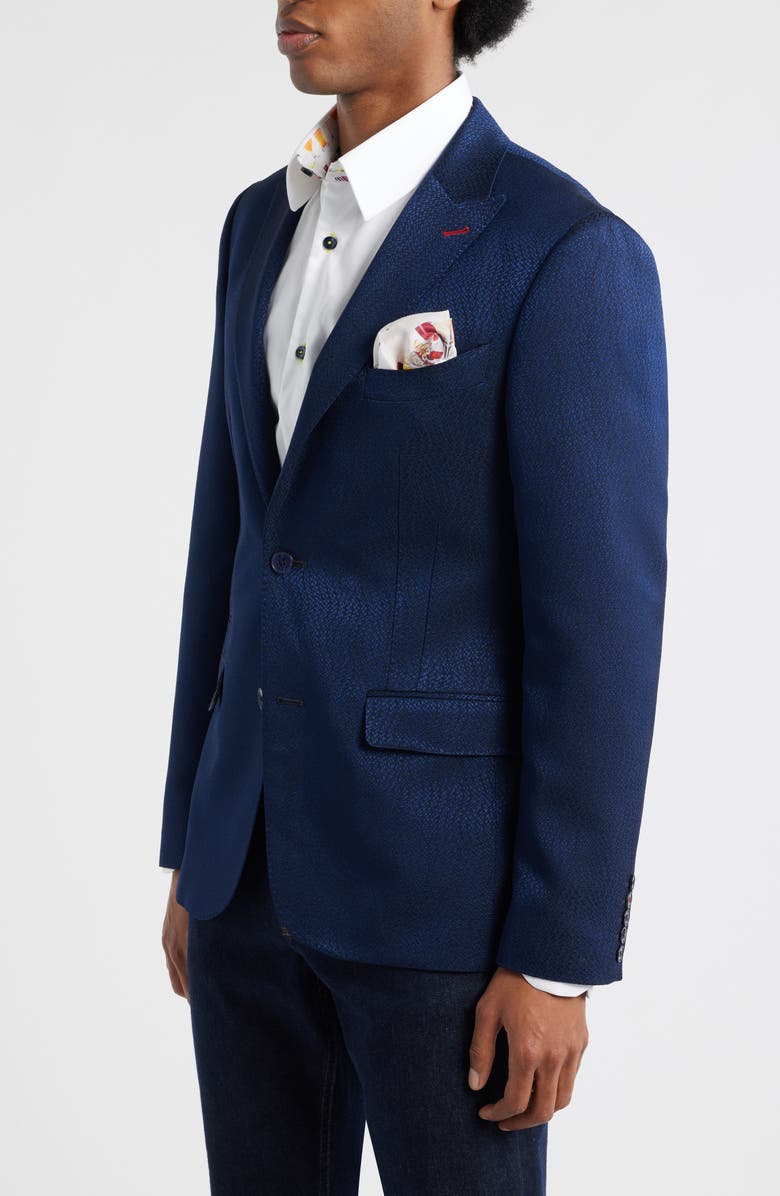 Siragusa Sinai Collection Sport Jacket, Alternate, color, Navy