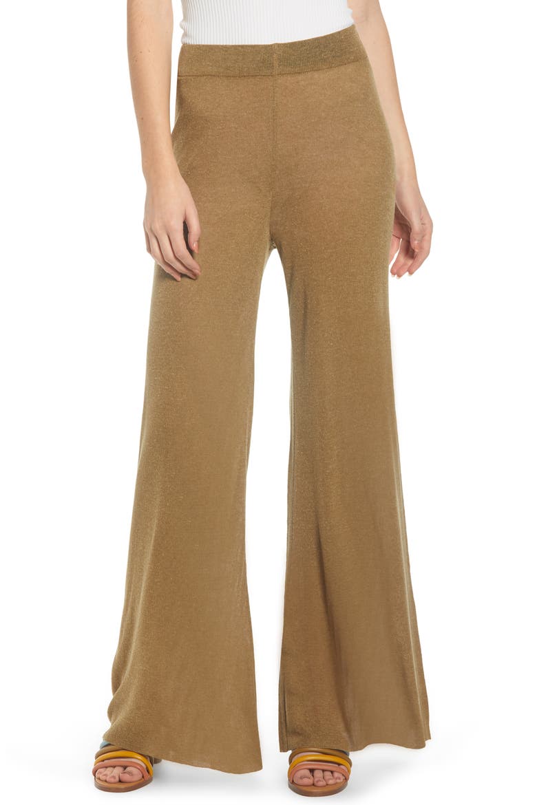 Soren Knit Pants, Main, color, OLIVE DRAB