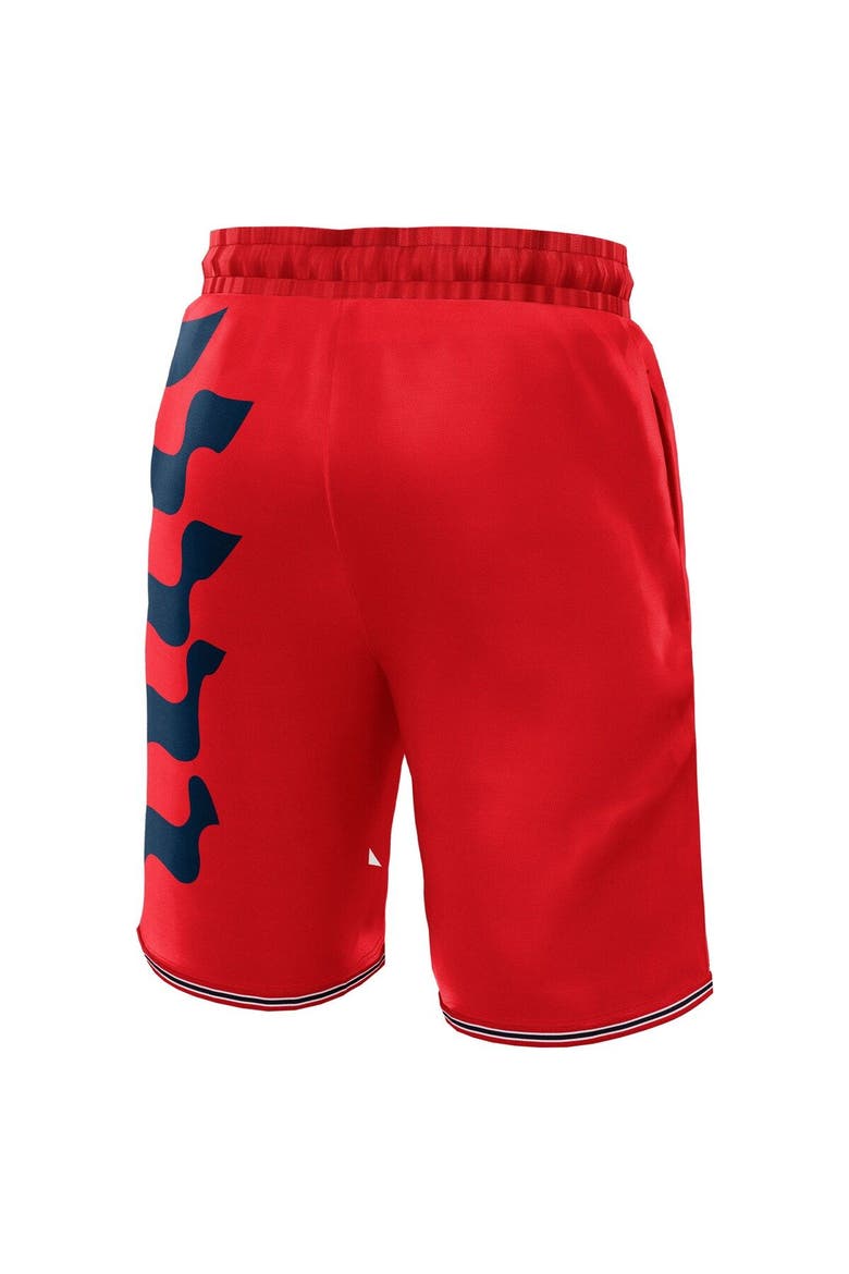 Unisex NBA & KidSuper Studios by Fanatics Red Washington Wizards Hometown Shorts, Alternate, color, Red