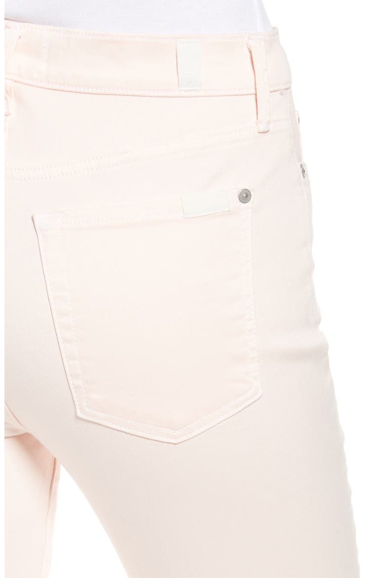 High Waist Ankle Skinny Jeans, Alternate, color, SOLID PINK