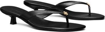 Tory Burch Capri Kitten Heel Thong Sandal (Women) | Nordstrom
