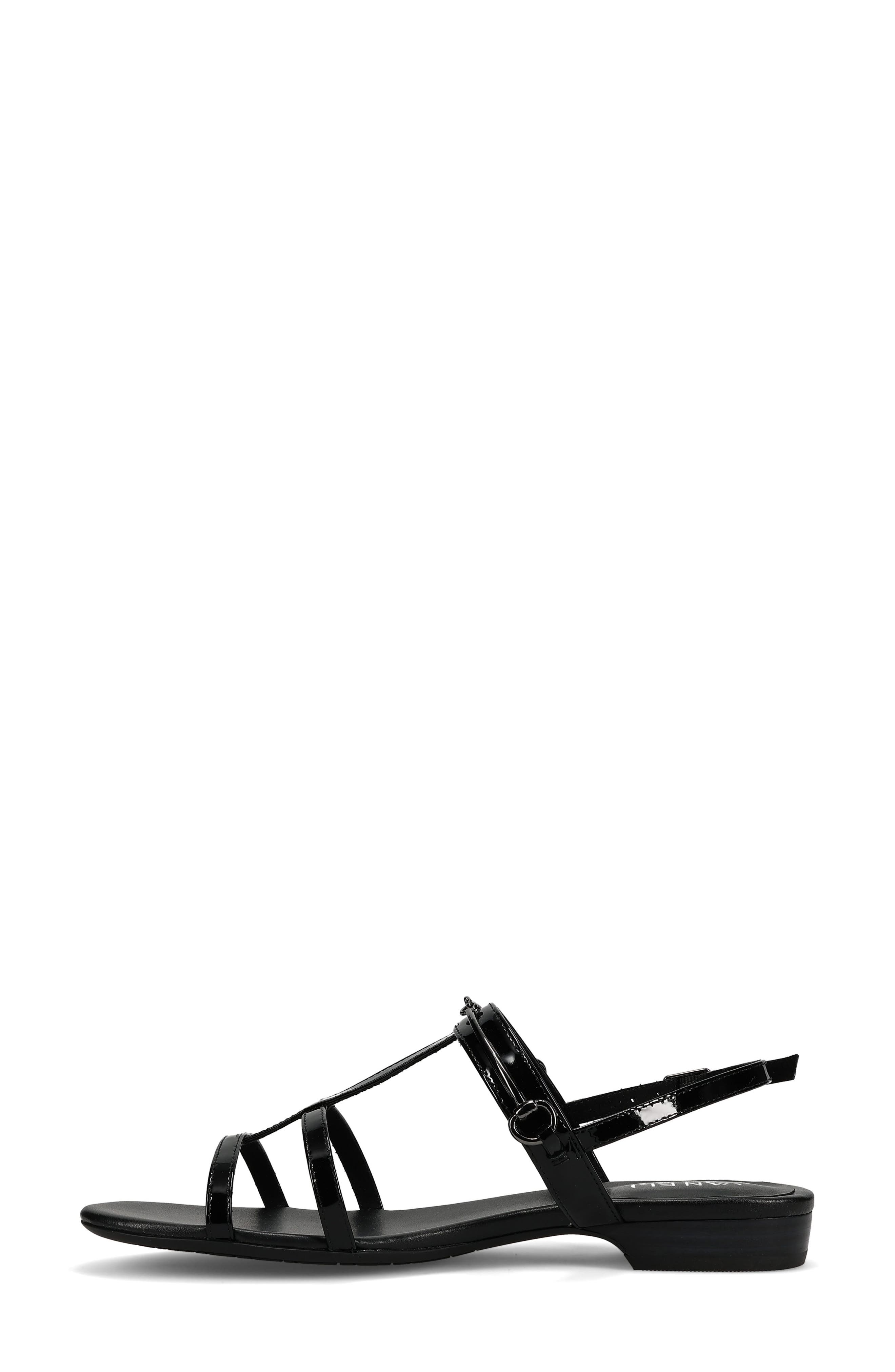 VANELi Banjel Slingback Sandal, Alternate, color, Black