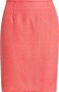 Tahari ASL Bouclé Pencil Skirt