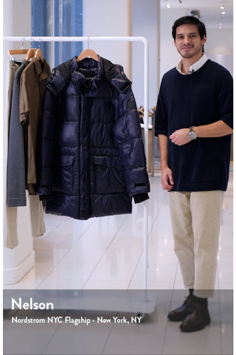 Kiefer Mid Length Puffer Coat video