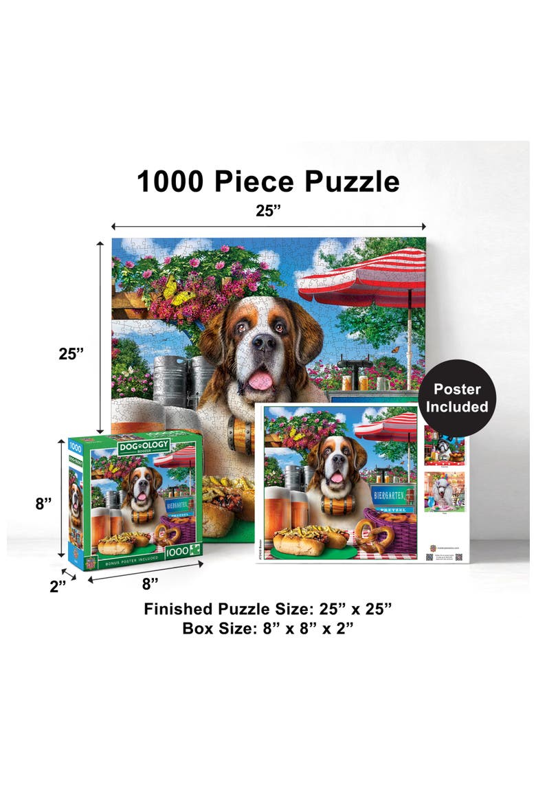 Dogology Boozer 1000 Piece Jigsaw Puzzle, Alternate, color, Multicolor