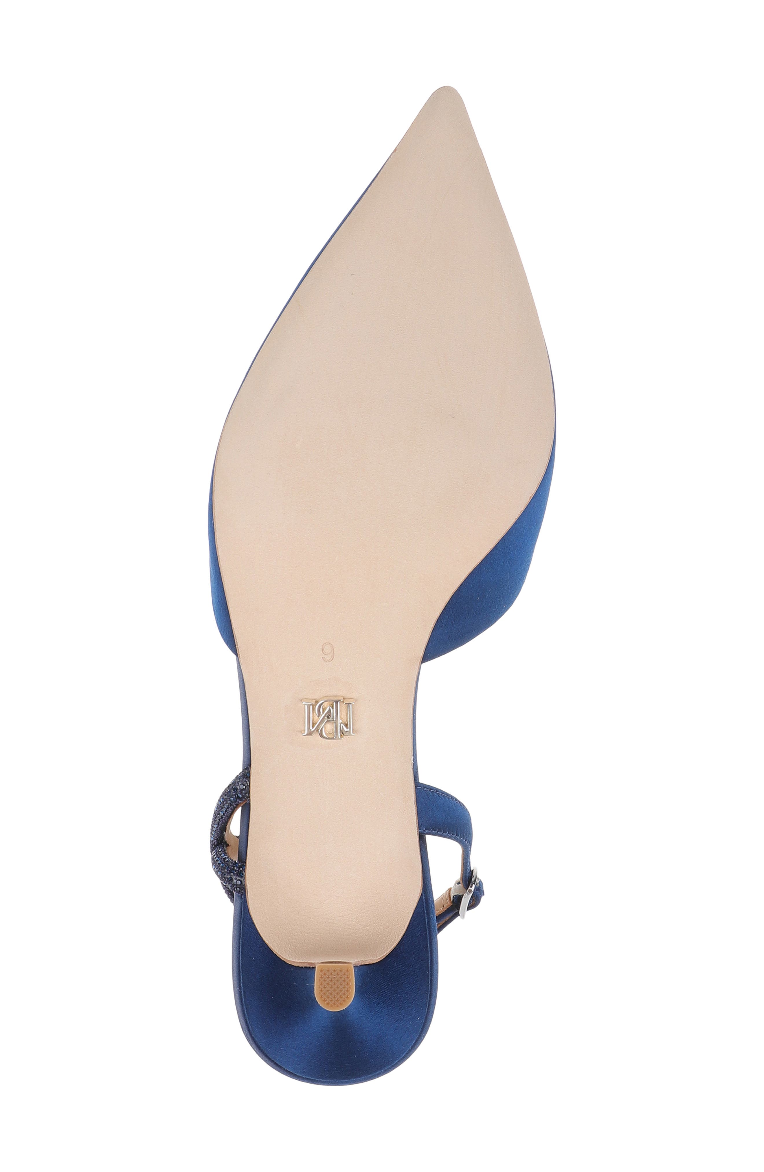 Yulianna d'Orsay Pump, Alternate, color, NAVY SATIN