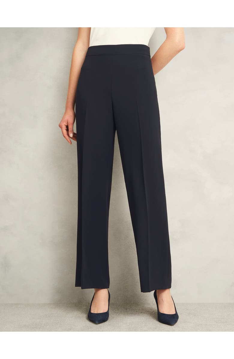 HOBBS LONDON Mel Wide Trouser, Main, color, Navy