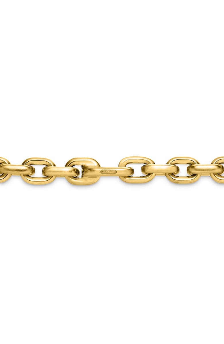 David Yurman Deco Chain Link Necklave in 18K Yellow Gold, Alternate, color,