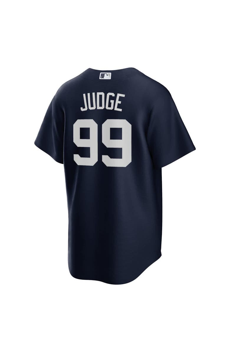 Nike Men's Nike Aaron Judge Navy New York Yankees 2020 Spring Training Replica Player Jersey, Alternate, color, Navy