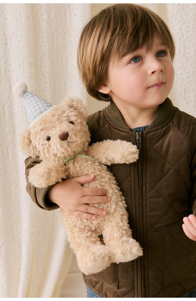 Snuggle Bunnies Stuffed Animal Birthday Arthur, Alternate, color, Olive Gingham