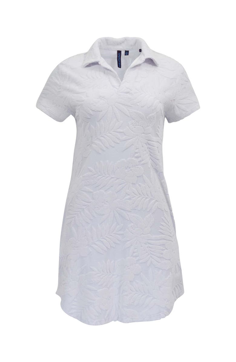 Lords of Harlech Womens Terry Toweling Dress, Alternate, color, White