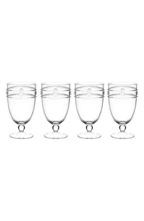 Isabella Set of 4 Acrylic Goblets