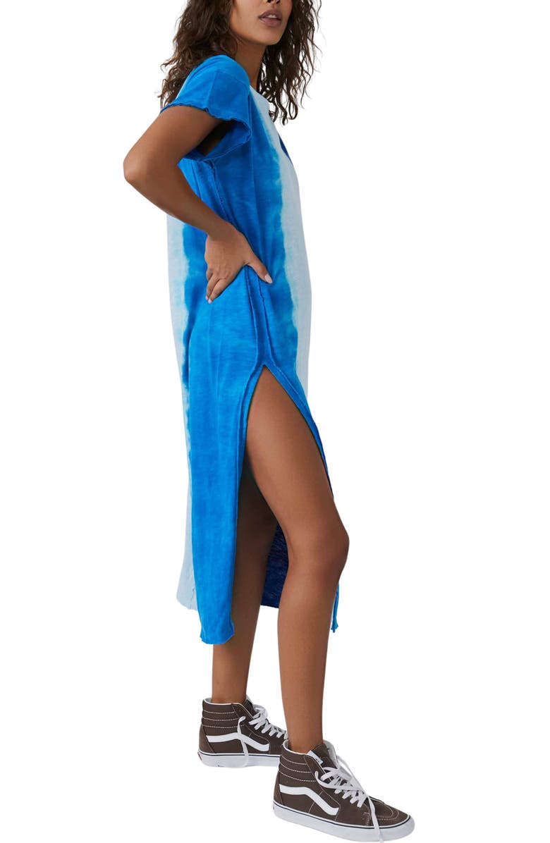 Free People Ice Cream Sundae Tie Dye T-Shirt Dress, Alternate, color,