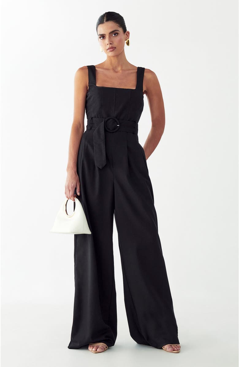 WILLA Annika Jumpsuit, Alternate, color, Black