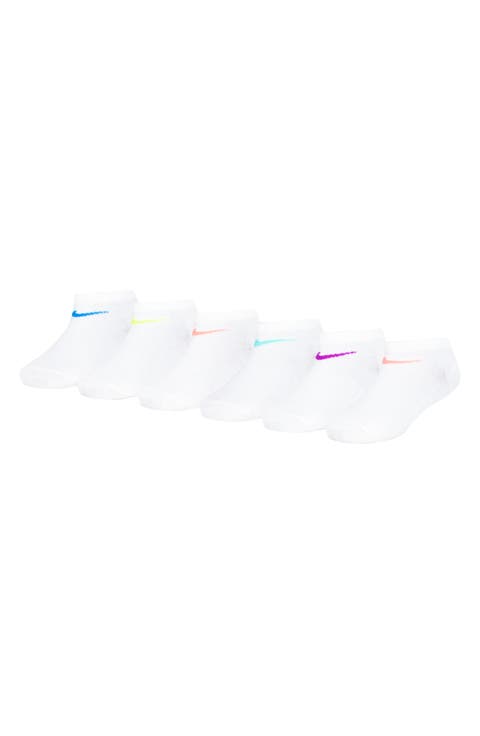 Kids' Swoosh Cushioned Ankle Socks (Big Kid)