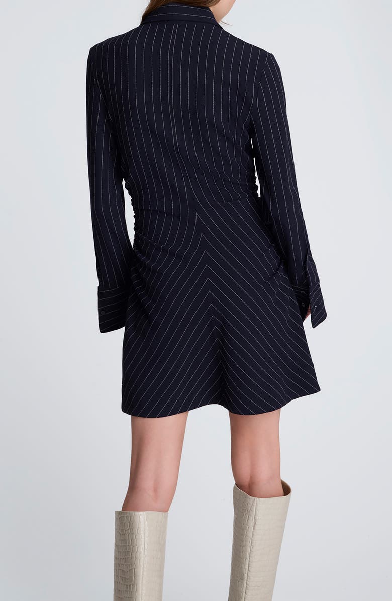 Kenneth Cole Shirred Long Sleeve Dress, Alternate, color,