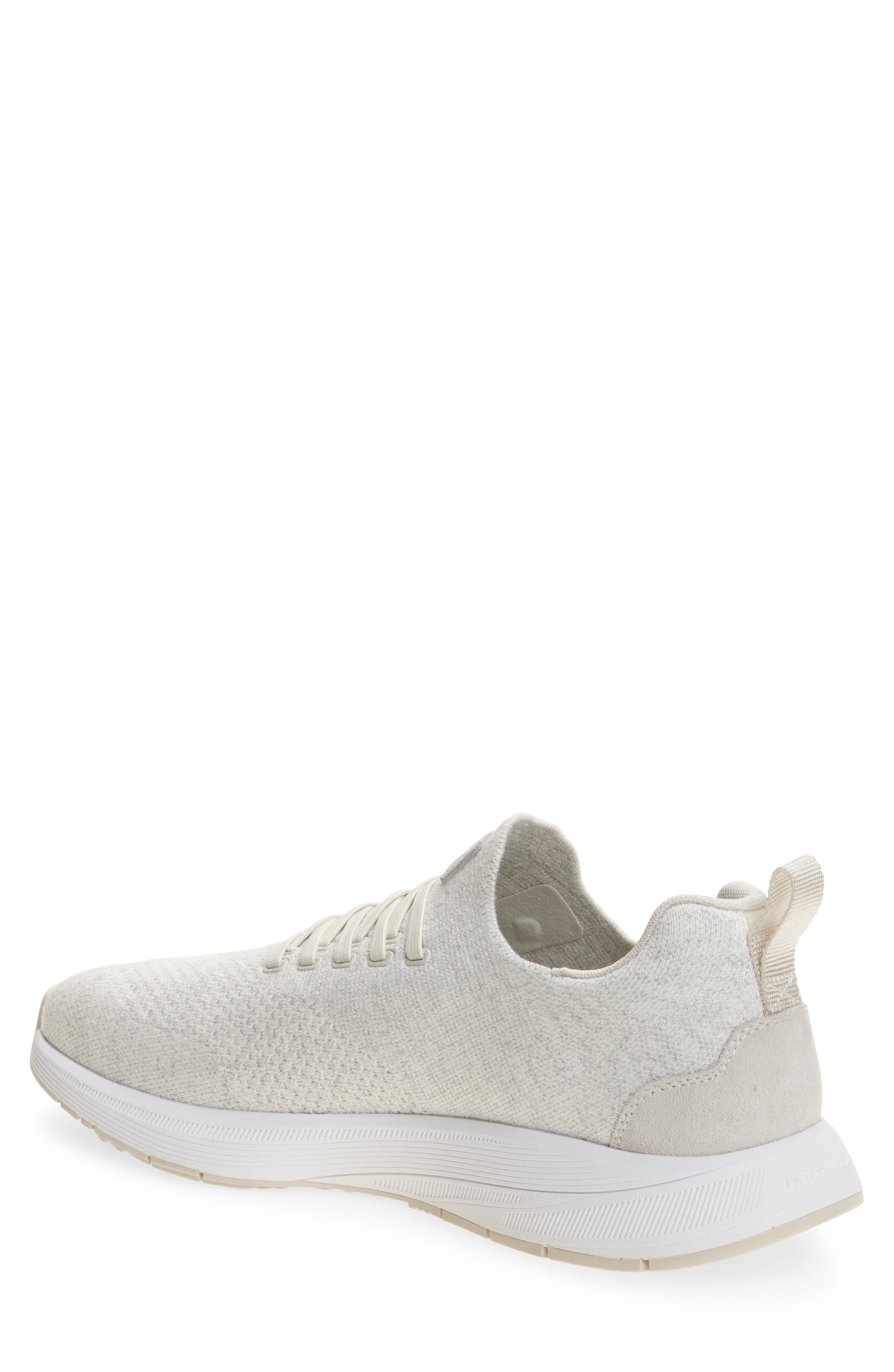 Odeon Knit Sock Sneaker, Alternate, color, ICY WHITE