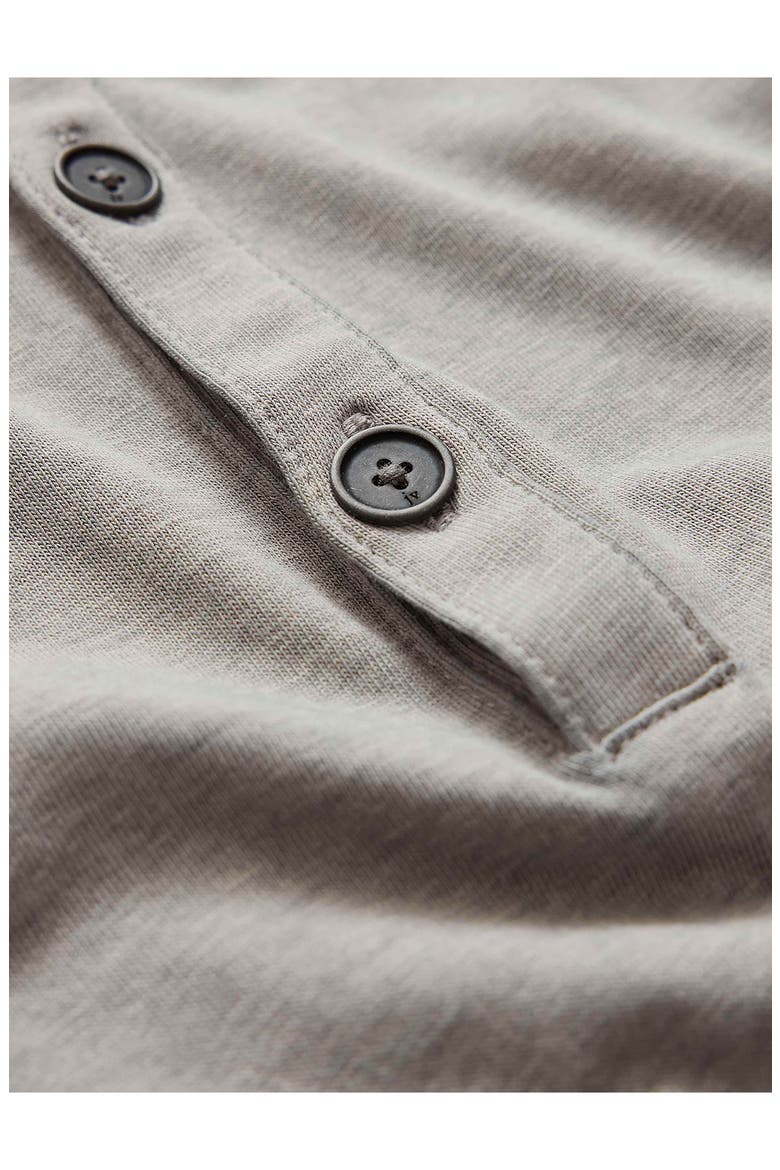 Duke Short Sleeve Henley, Alternate, color, GREY SKY