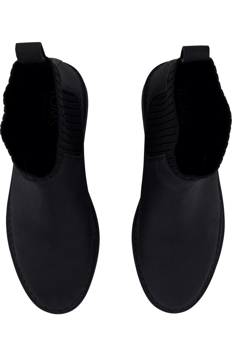 TOMS Millie Platform Bootie, Alternate, color, Black