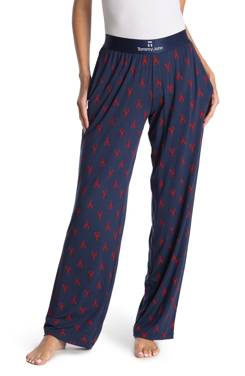 Tommy John Second Skin Print Lounge Pants, Main, color, 