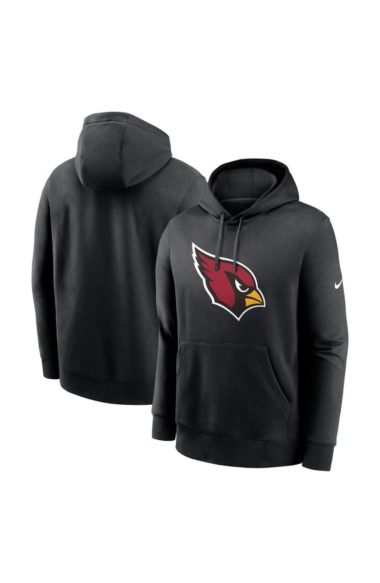 Nike Men's Nike Black Arizona Cardinals Primetime Club Logo Hoodie, Main, color, Black