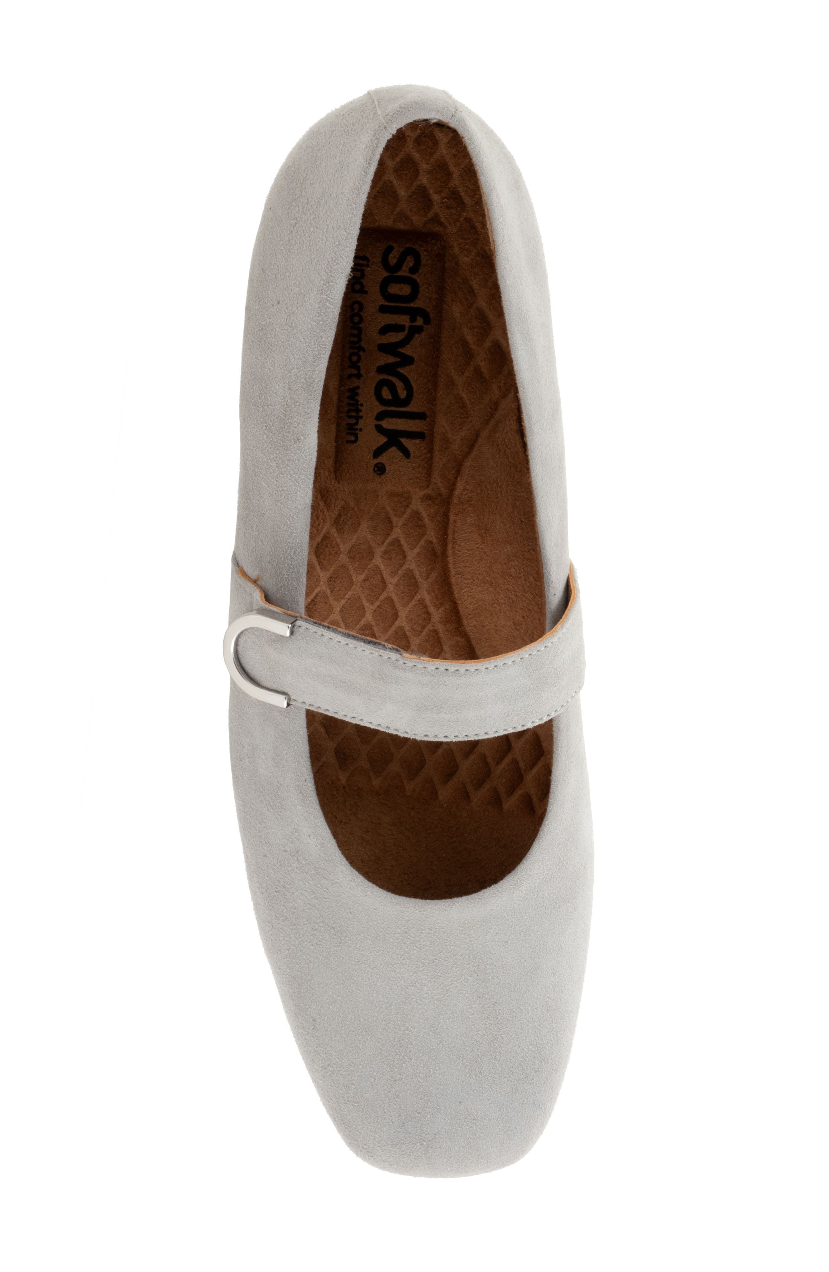 Valdivia Mary Jane Flat, Alternate, color, MID GREY SUEDE