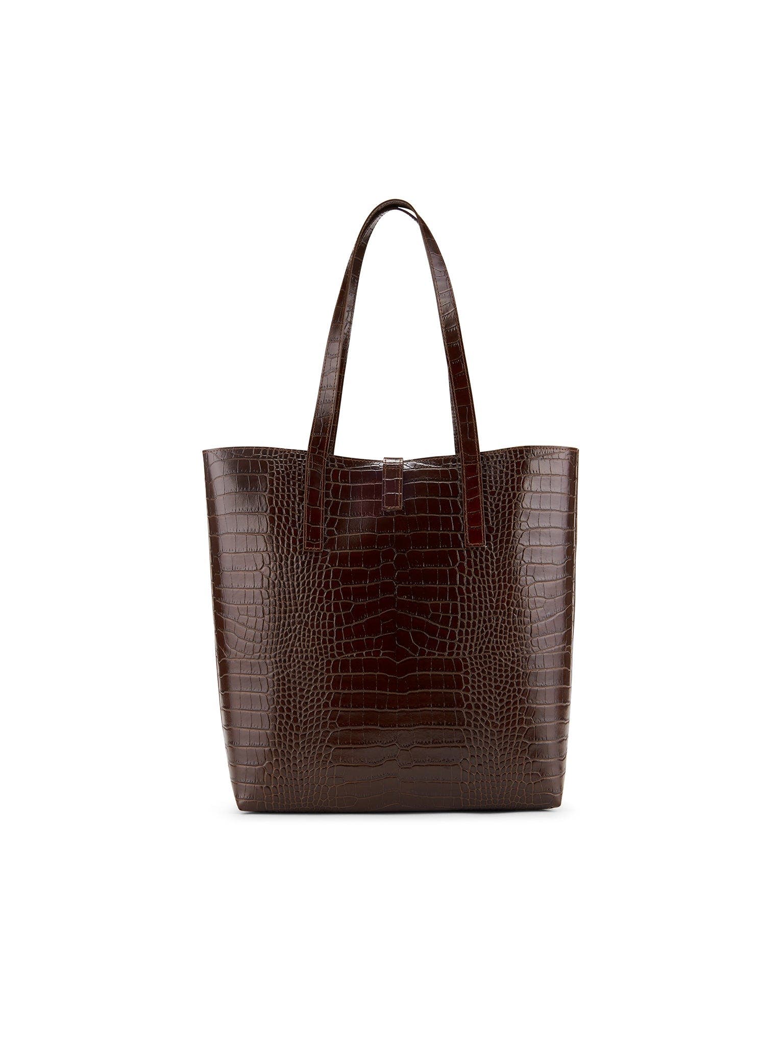 Nina Croco 12", Alternate, color, Brown