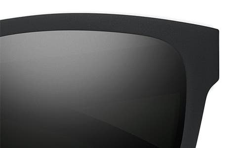 Smith Lowdown 54mm Chromapop™ Polarized Square Sunglasses In Black