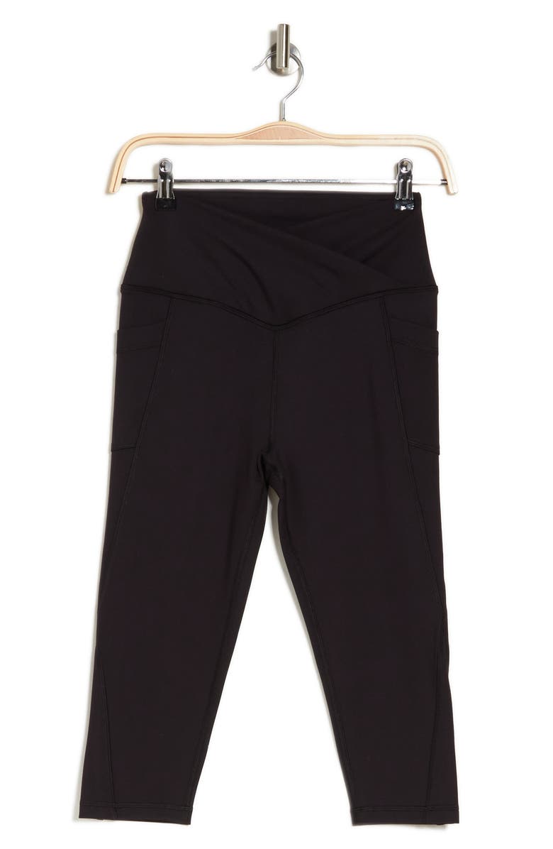 Gottex V-Waist Capri Leggings, Alternate, color,