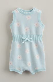 Tucker + Tate Ribbed Waist Cotton Romper