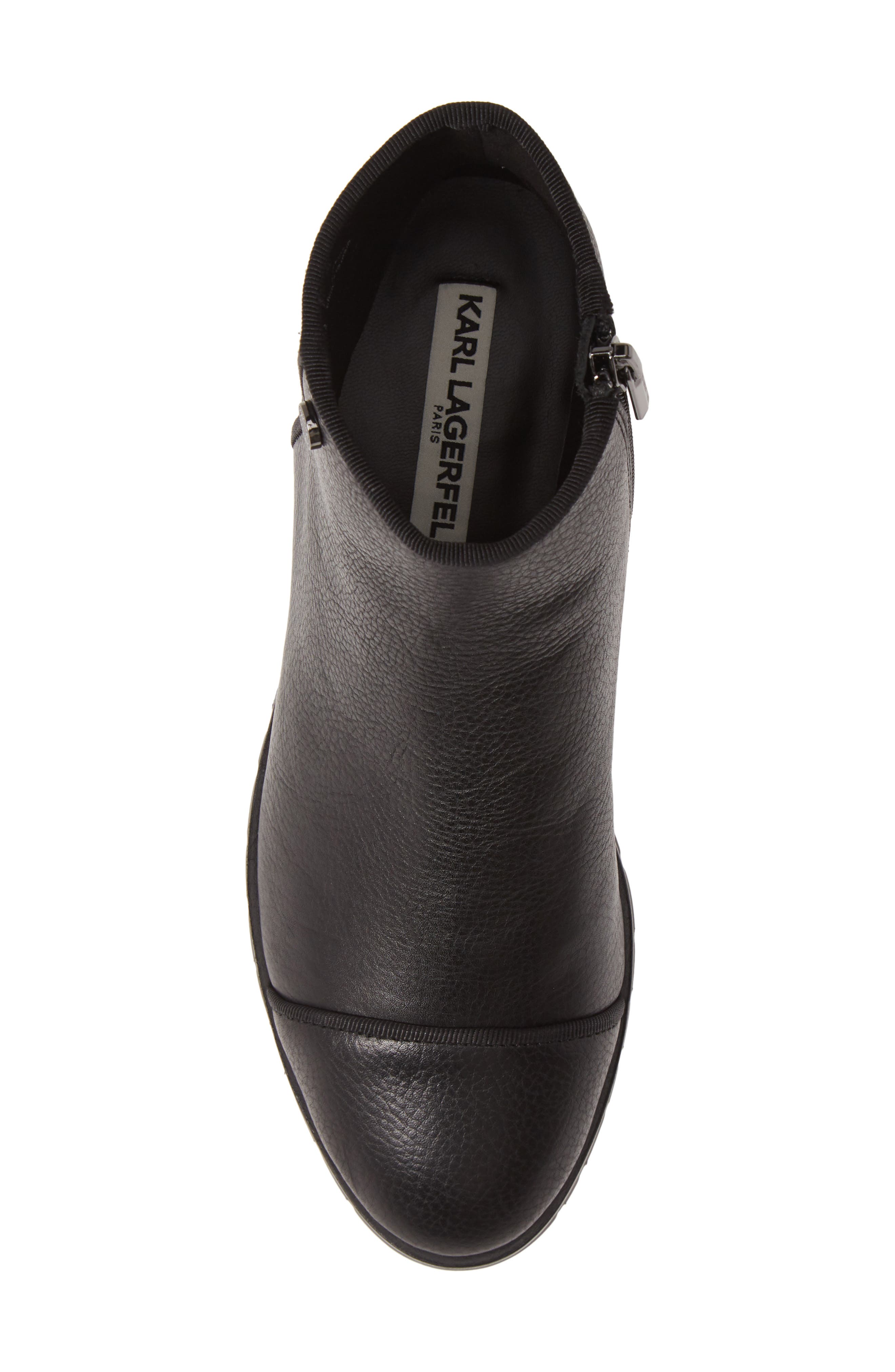 KARL LAGERFELD PARIS Safia Boot, Alternate, color, 