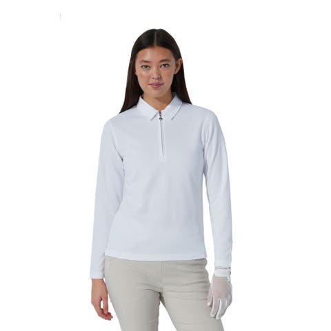 Peoria Long Sleeve Womens Golf Polo