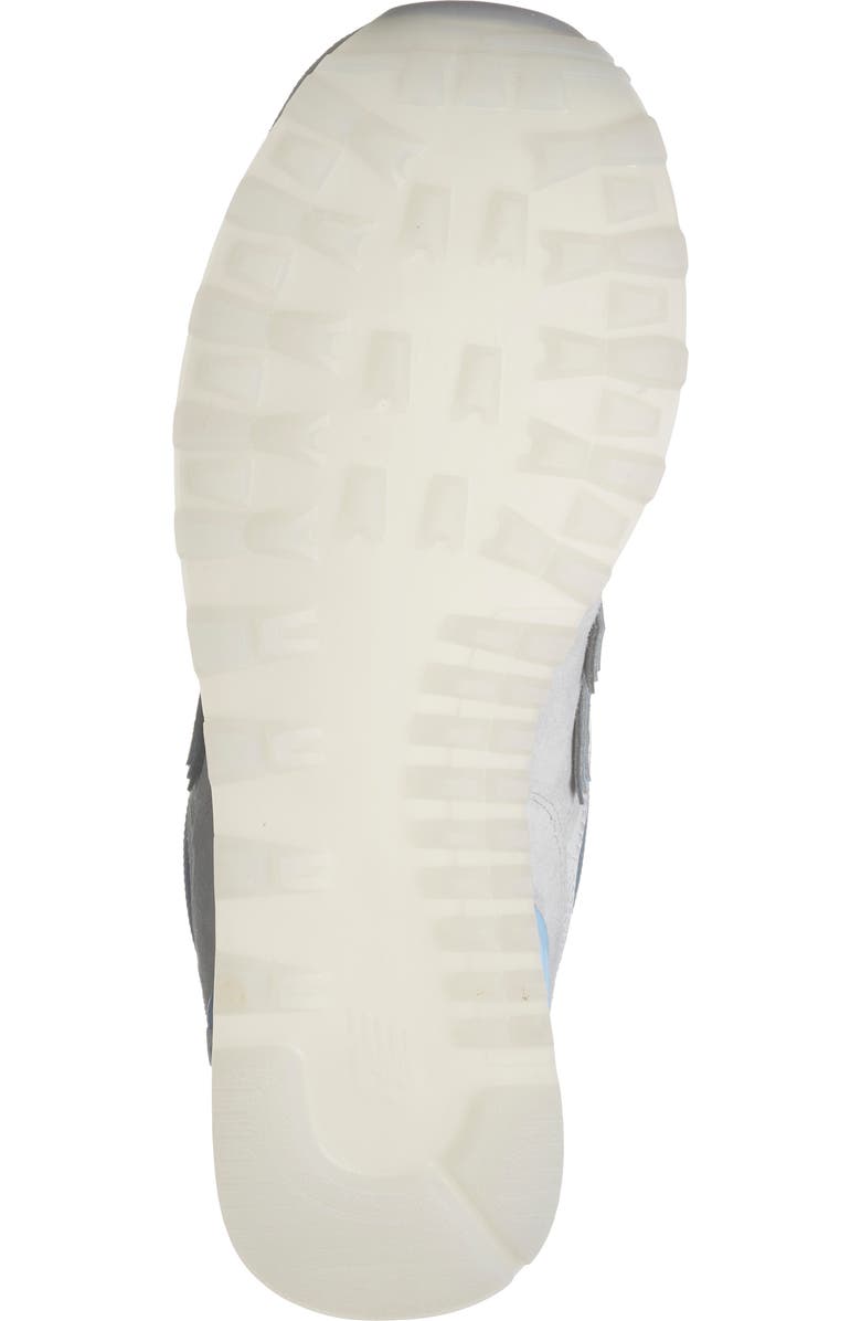 New Balance Gender Inclusive 574 Sneaker, Alternate, color, Pearl Grey/ Nb White