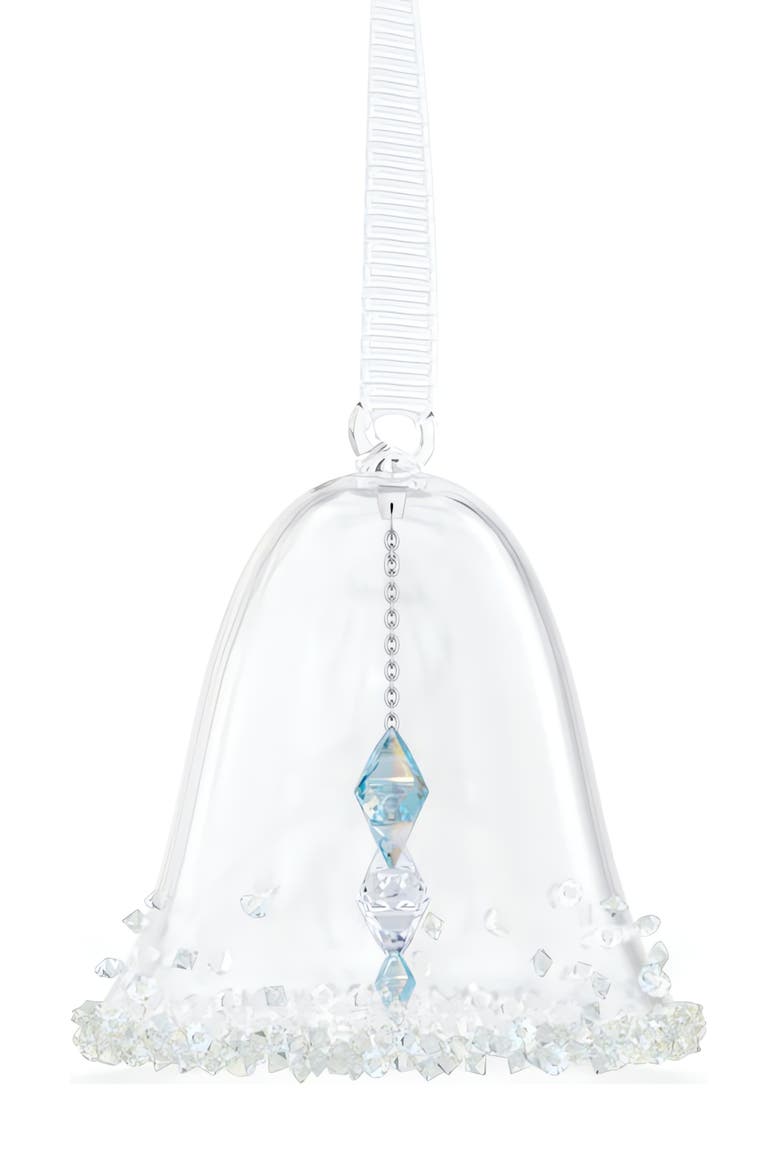 Holiday Magic Classic Bell Ornament, Alternate, color, CLEAR