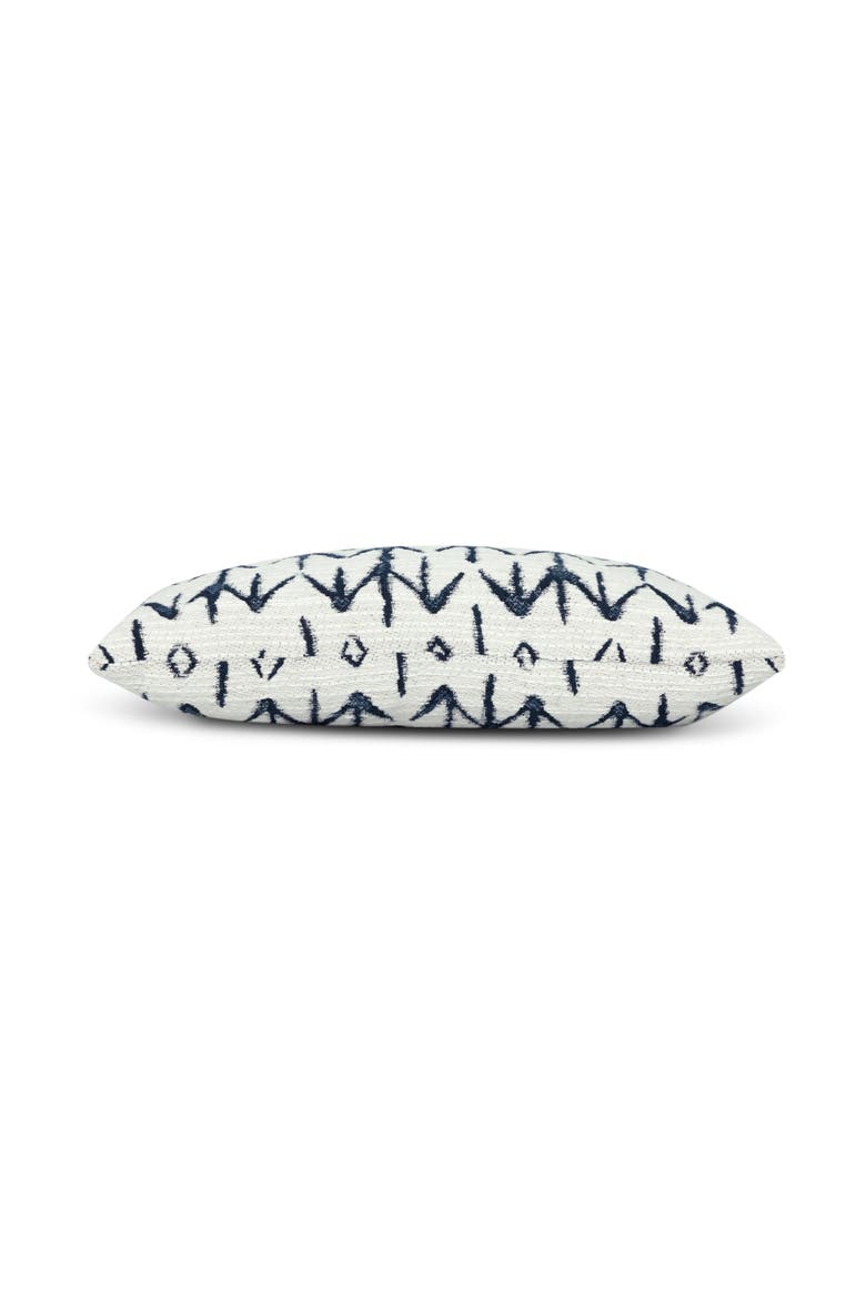 Ritual Indigo Chenille Indoor & Outdoor Woven Accent Pillow, Alternate, color, Indigo