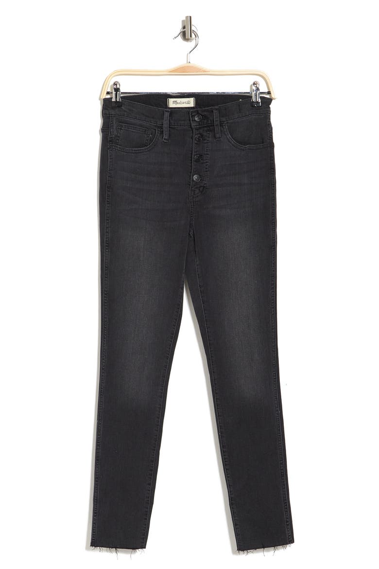 10" High Rise Skinny Jeans, Alternate, color, MATHIAS WASH