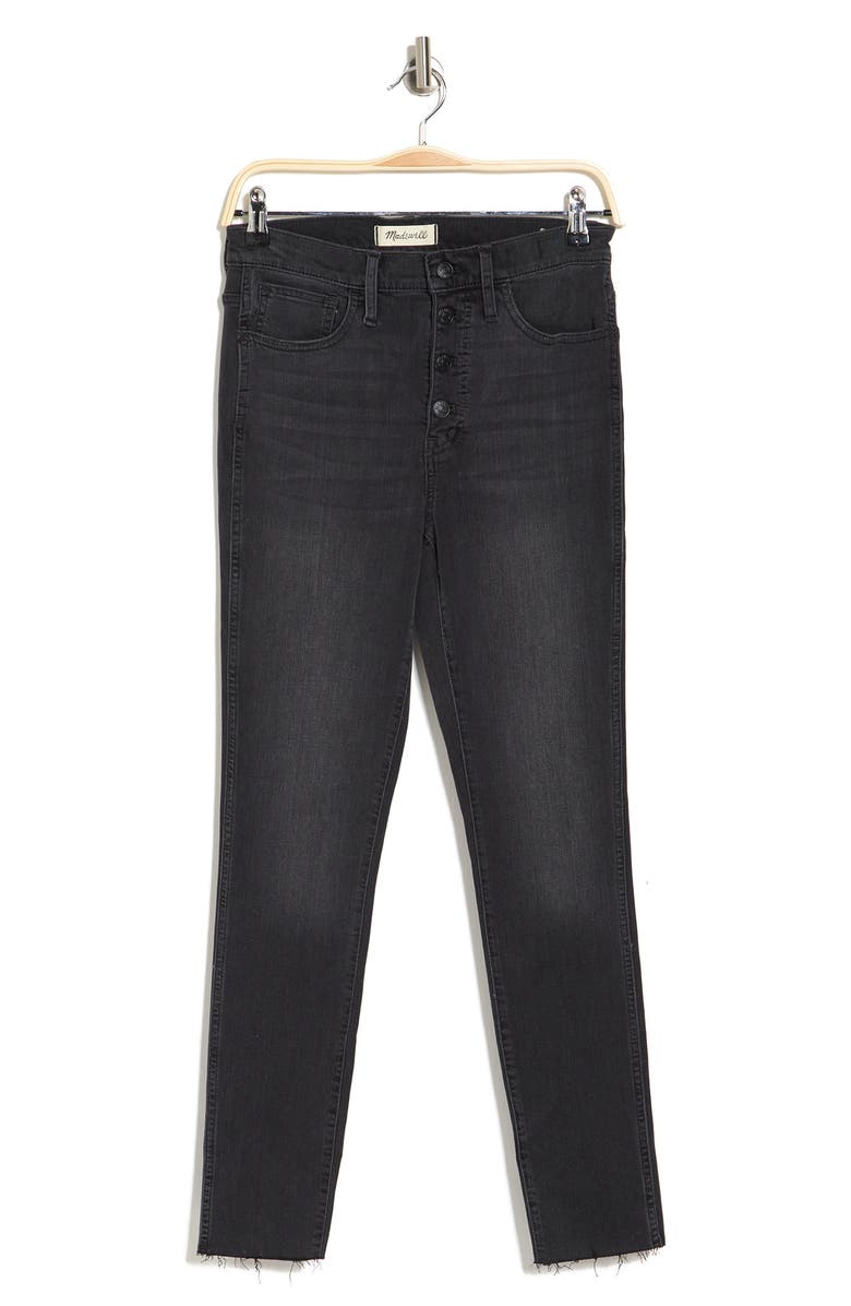 Madewell 10" High Rise Skinny Jeans, Alternate, color,