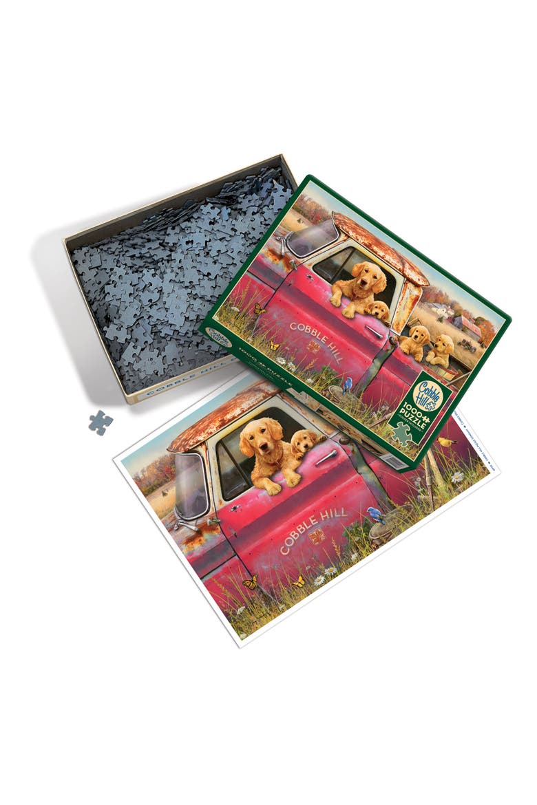 1000 Piece Puzzle Cobble Hill Farm High Quality Jigsaw, Alternate, color, Multicolored