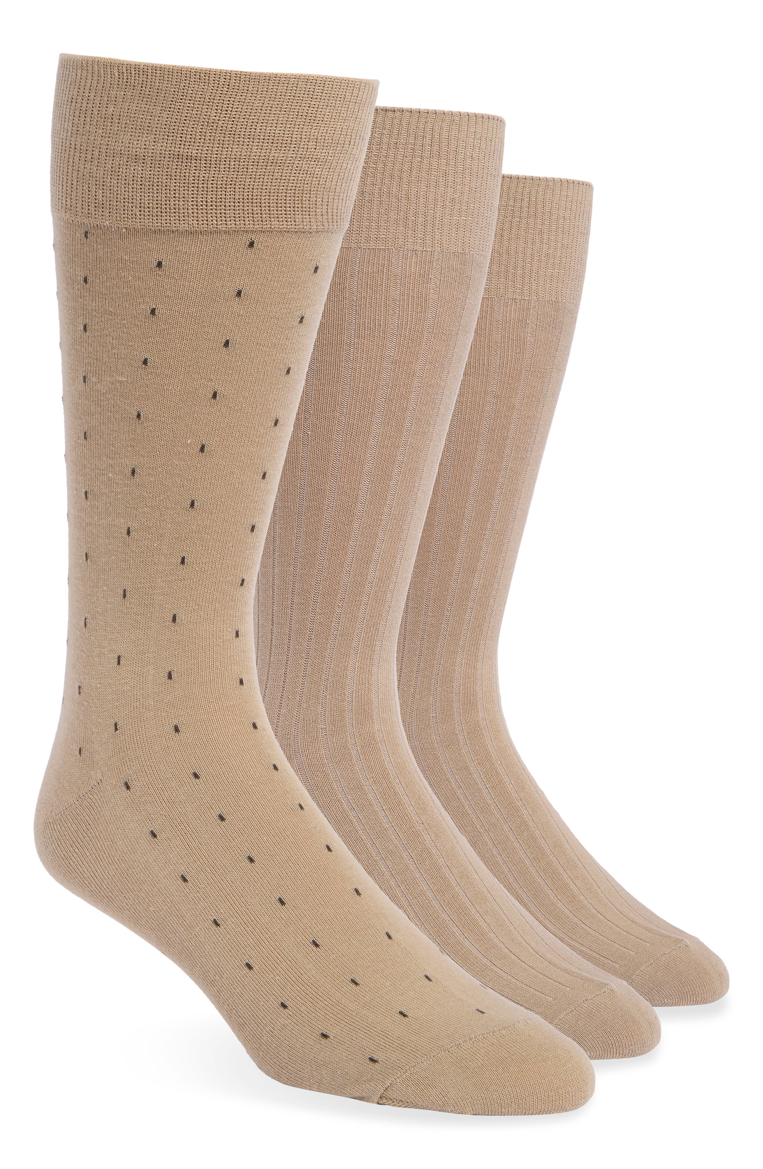 Lorenzo Uomo 3-Pack Crew Socks
