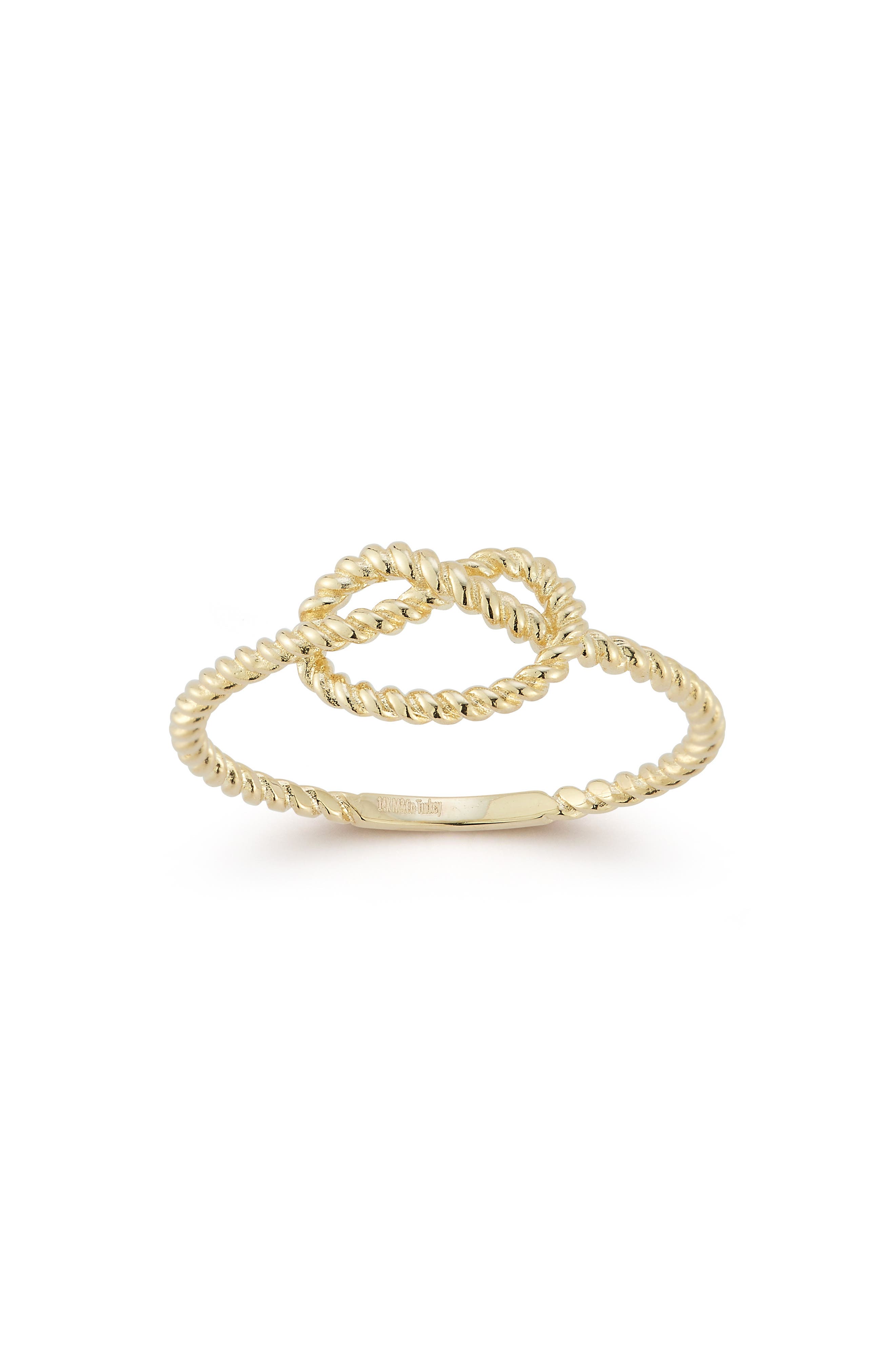 Ember Fine Jewelry 14K Gold Knot Ring