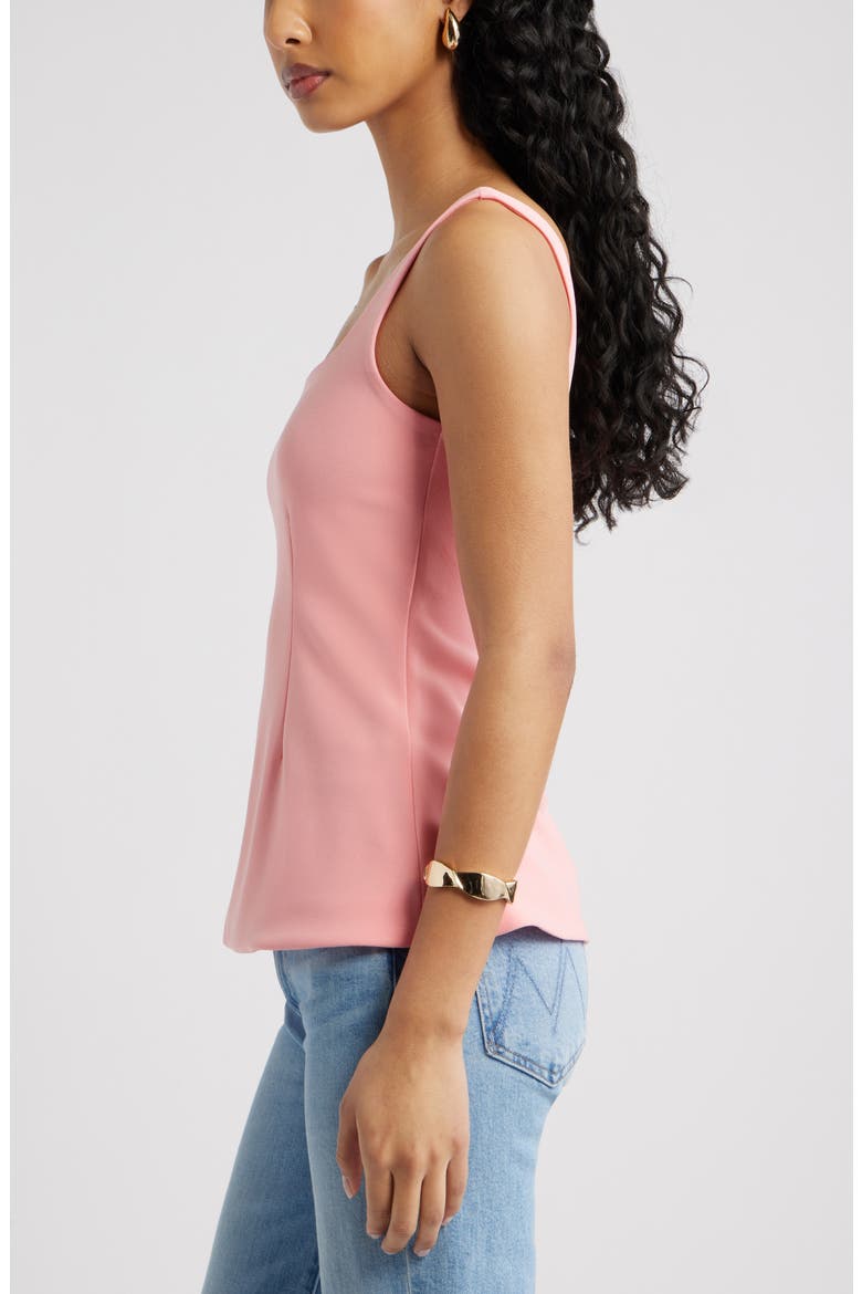 Flared Tank, Alternate, color, PINK FLAMINGO