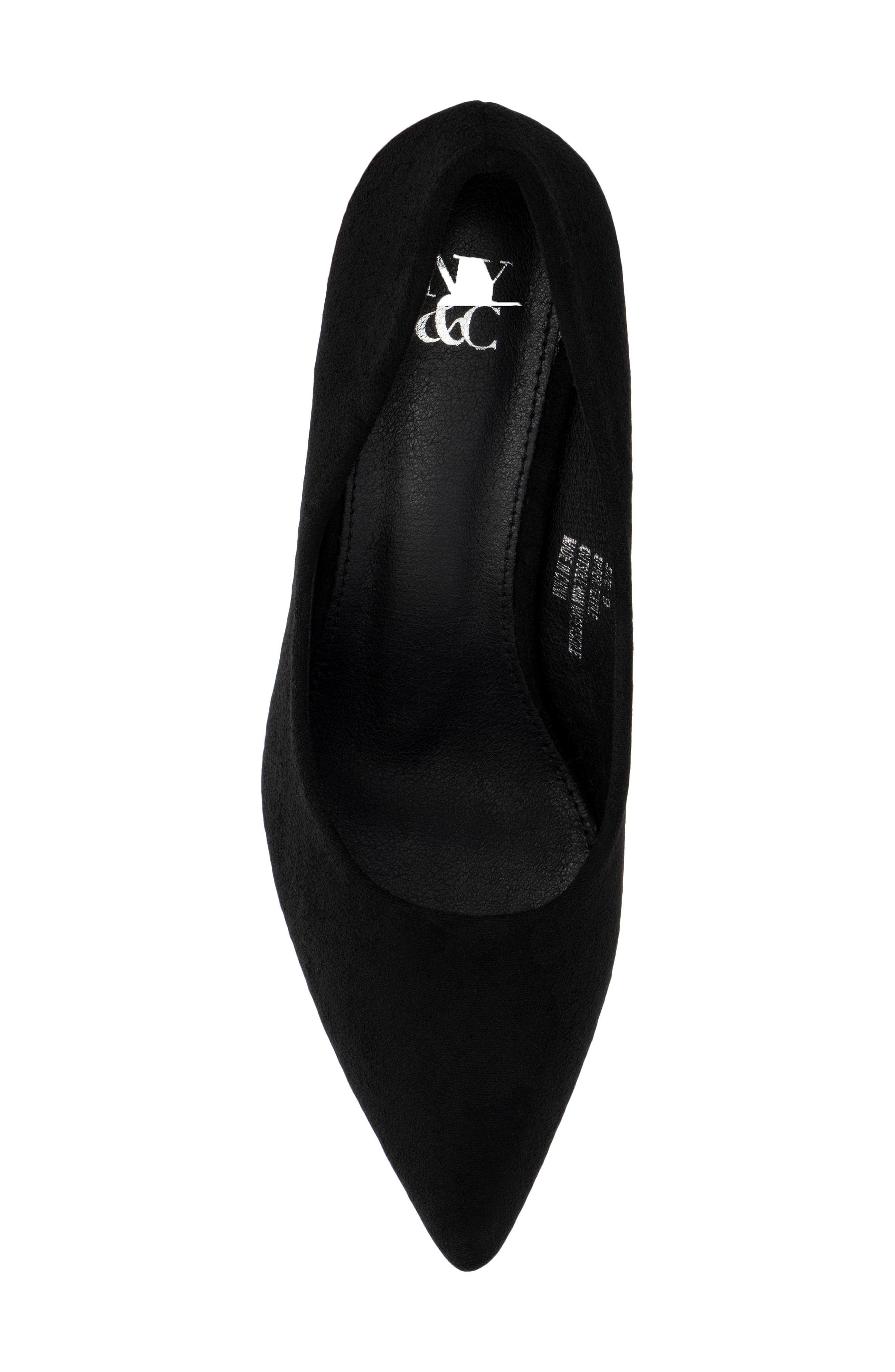 NEW YORK AND COMPANY Luisa Pointed Toe Pump, Alternate, color, Black