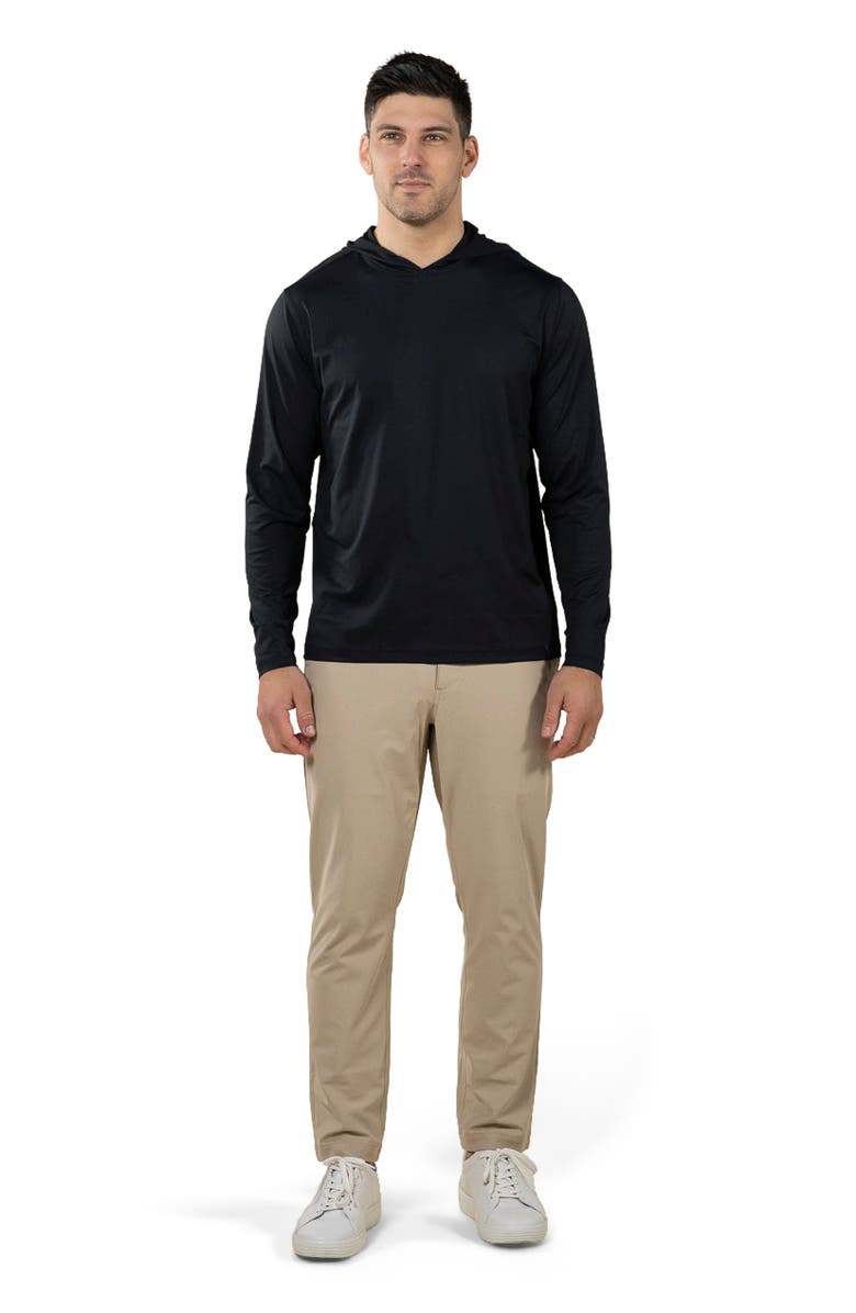 ASHWORTH GOLF Belmont Hoodie, Main, color, Black